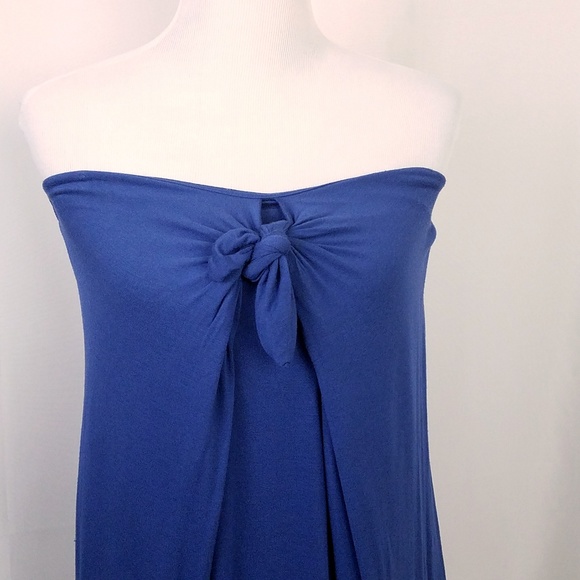 Free People Bianca Maxi Dress Blue Size Small - Picture 4 of 7